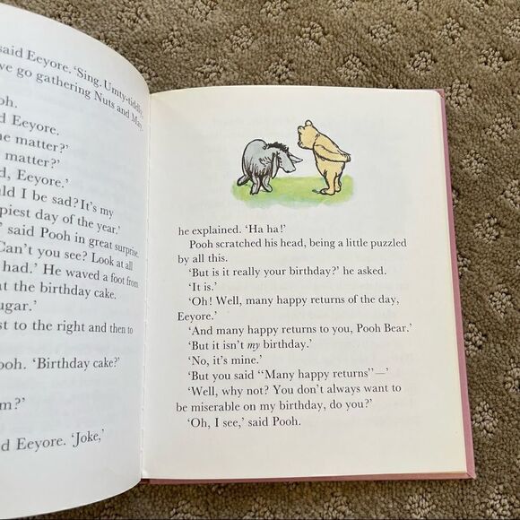 Vintage 1975 Eeyore has a Birthday Kid’s Book by A.A. Milne/ Shepard - Picture 7 of 11